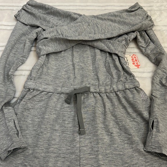 Free People Movement Love Spell One Piece Off The Shoulder Romper - Picture 4 of 8